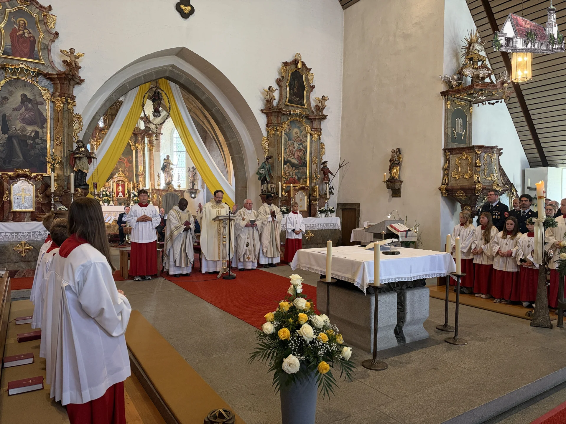 Bild: 50 Jahre Kirche Miltach