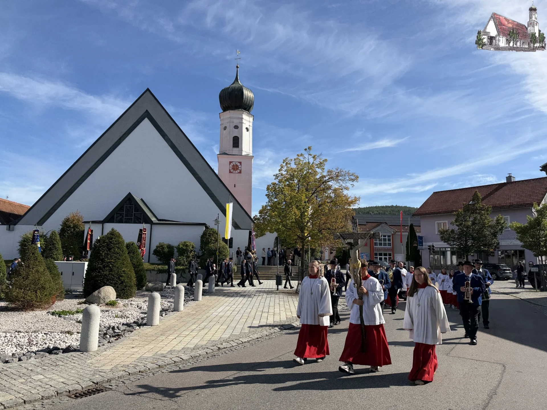 Bild: 50 Jahre Kirche Miltach