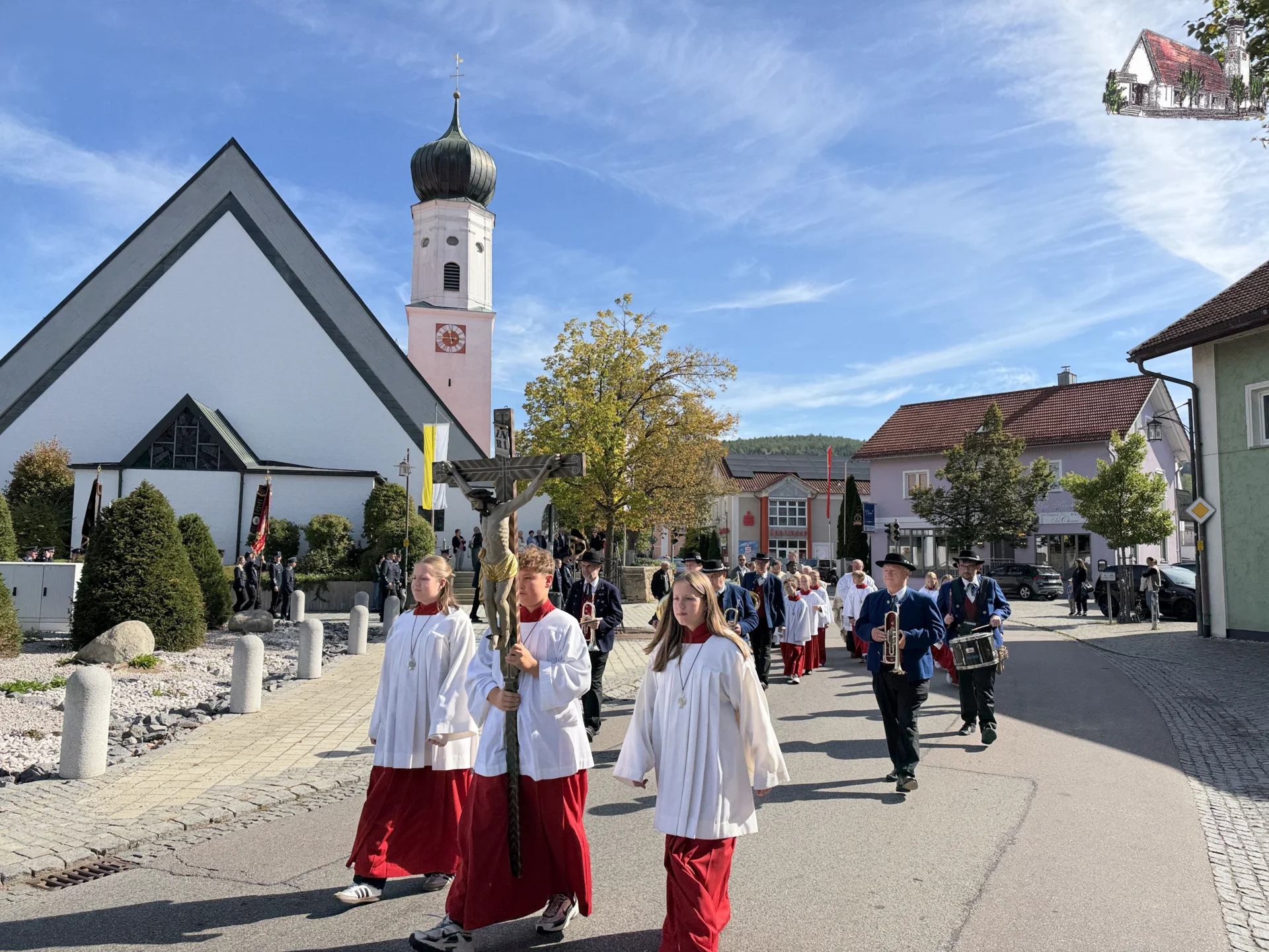 Bild: 50 Jahre Kirche Miltach