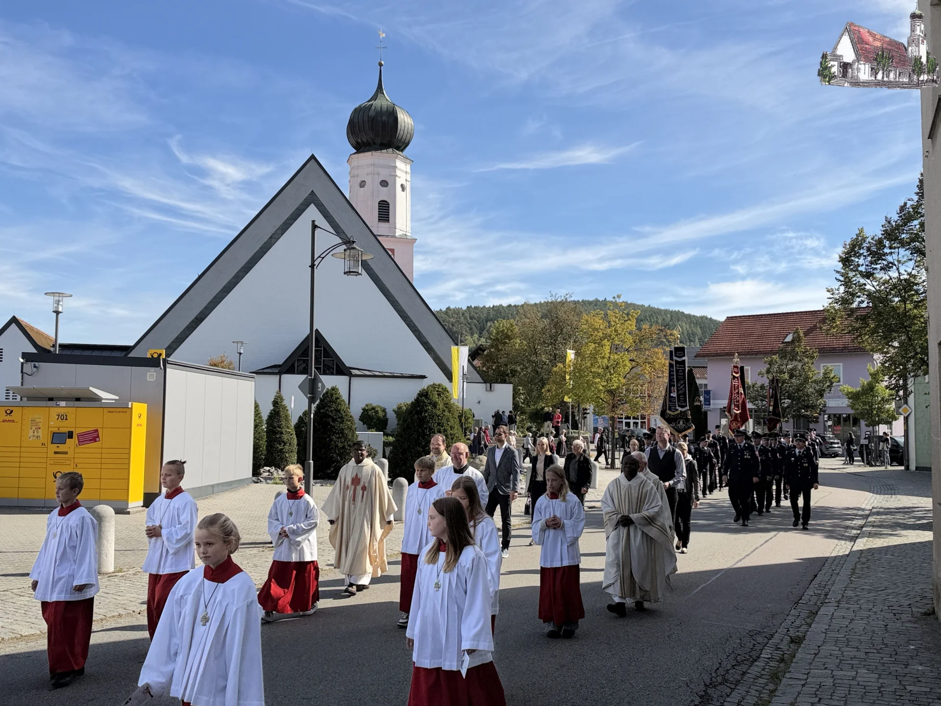 Bild: 50 Jahre Kirche Miltach