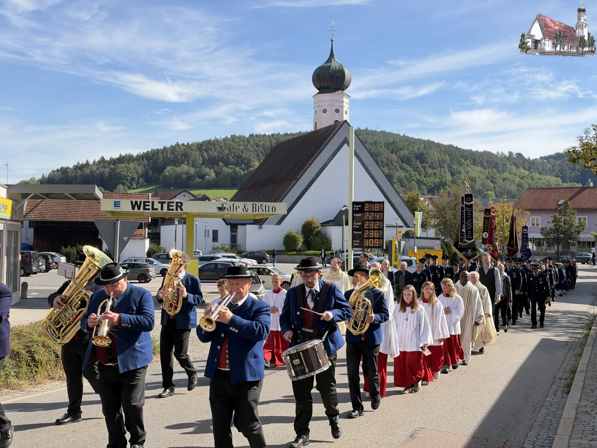 Bild: 50 Jahre Kirche Miltach