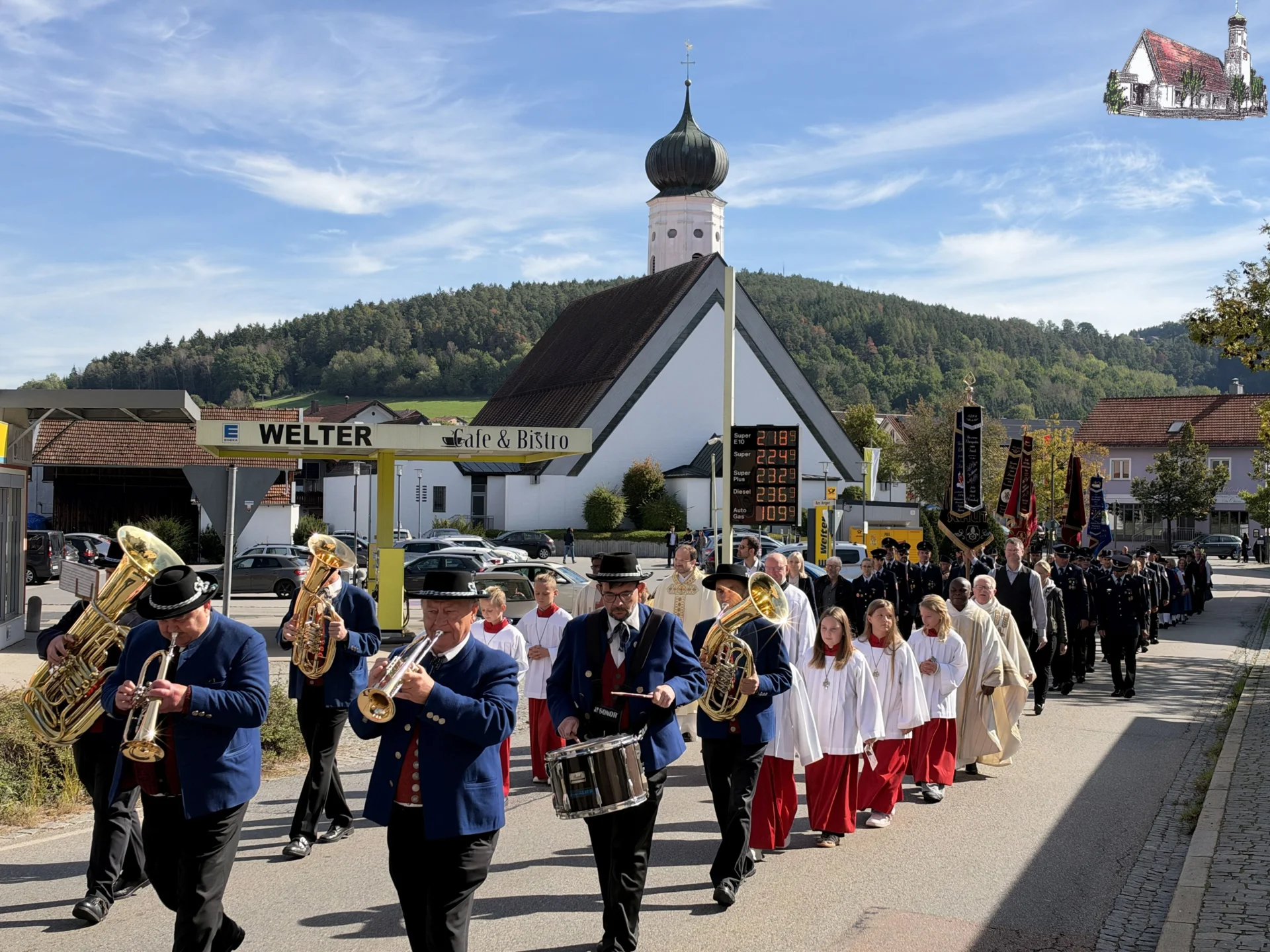Bild: 50 Jahre Kirche Miltach
