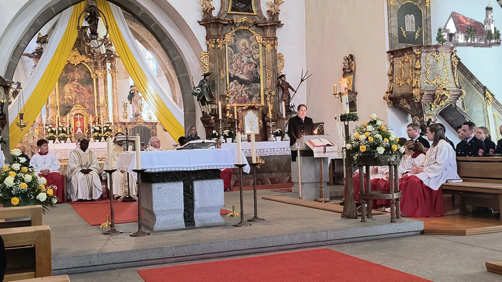 Bild: 50 Jahre Kirche Miltach