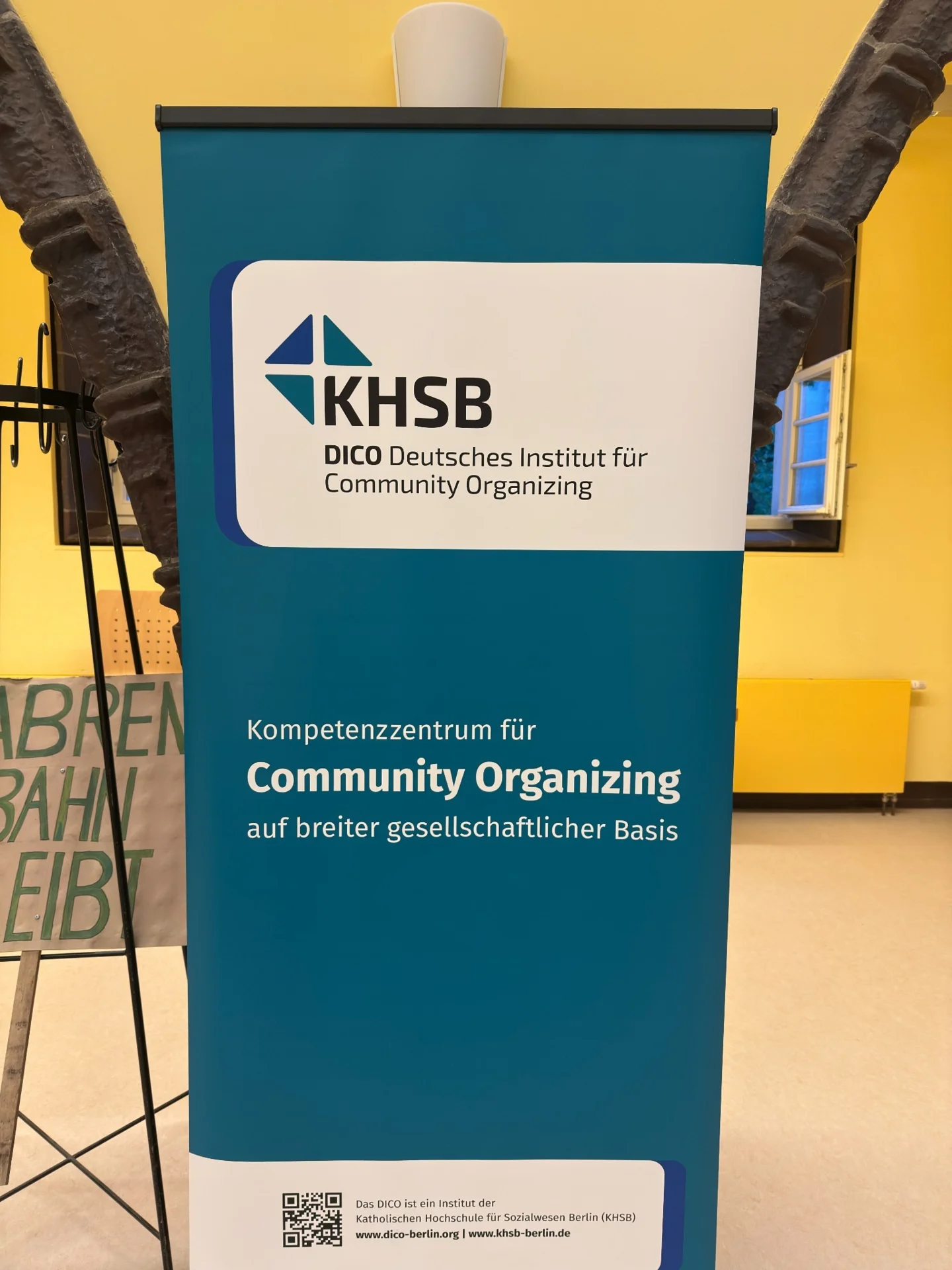 Bild: DICO – Deutsches Institut für Community Organizing an der KHSB Berlin, Europe ’26 Institute on Teaching Social Action.