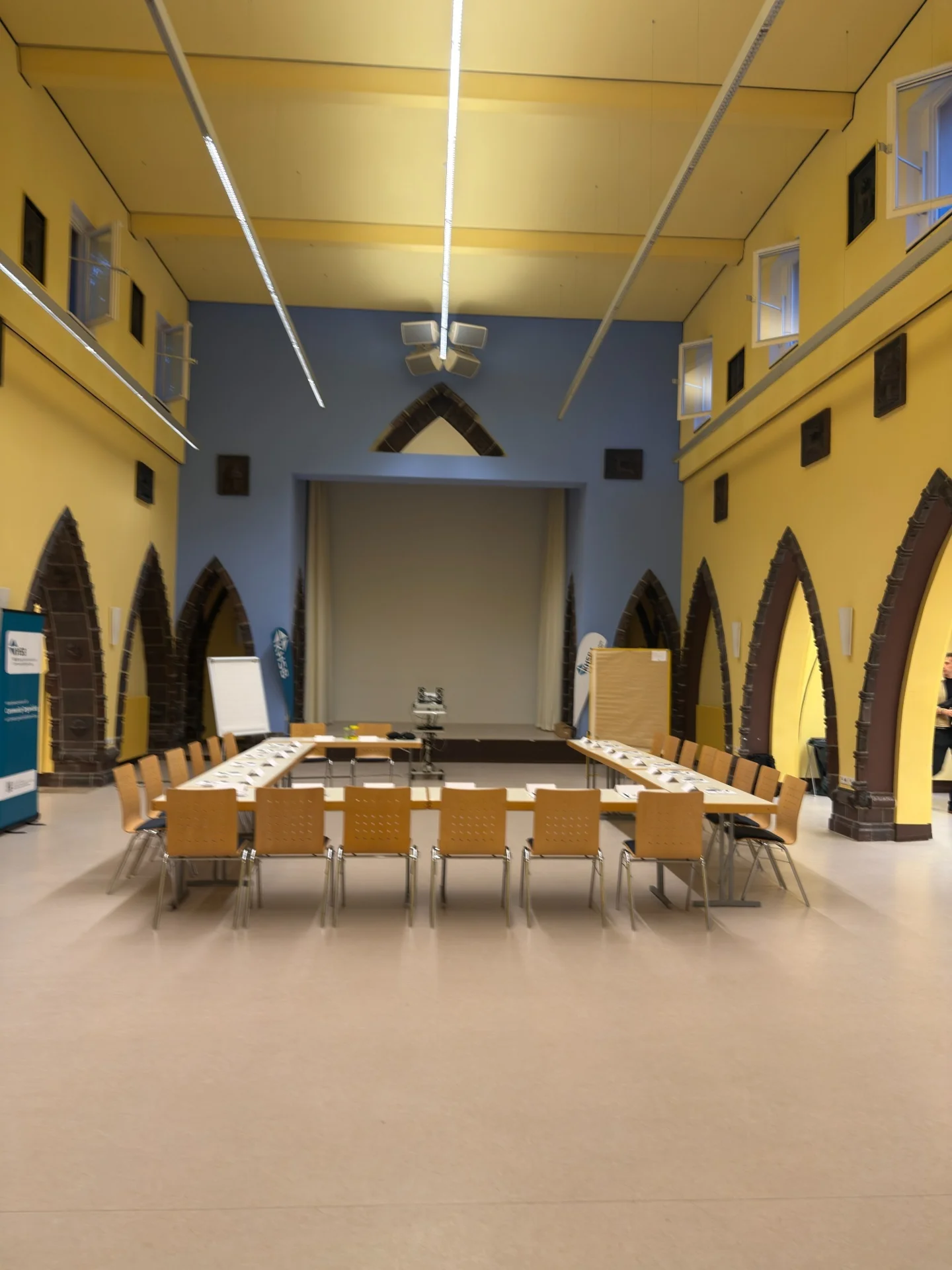 Bild: Veranstaltungsraum an der KHSB Berlin während des Europe ’26 Institute on Teaching Social Action, 24.–25. September 2026.