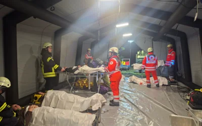 Foto des Albums: Einsatzbericht – Großübung am Bahnhof Meyenburg