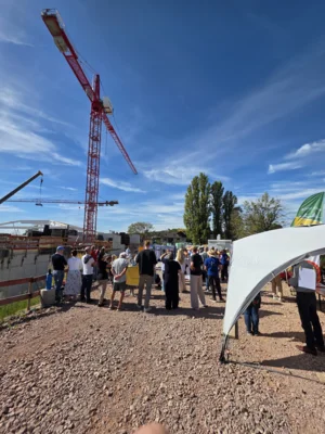 Foto des Albums: Richtfest Oppenheimer Schwimmbad