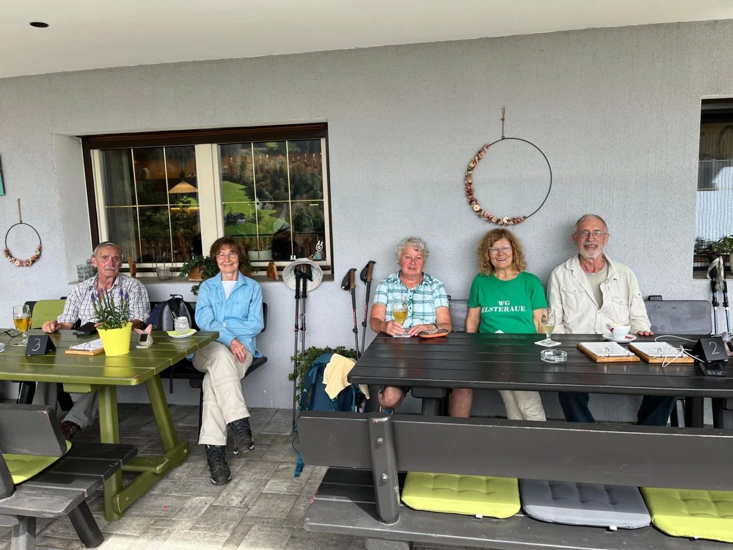 Bild: 18_Die Elsterauer relaxt am Toblhof (Foto Evi Fritsch)