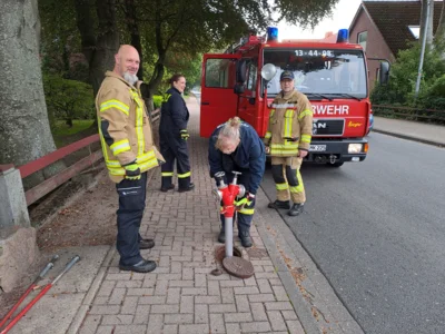 Vorschaubild: 3 Das Standrohr ist gesetzt
