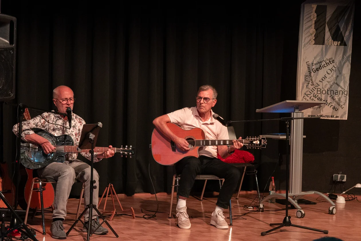 Bild: 3 Botnanger Krimiabend Michael Rödinger Thomas Raith