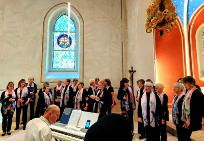 7 Aufstellung und Einsingen 