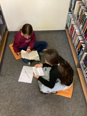 Foto des Albums: Bookcasting mit Schülern der Klassenstufe 5