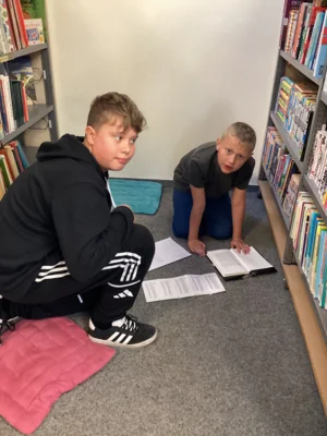 Foto des Albums: Bookcasting mit Schülern der Klassenstufe 5