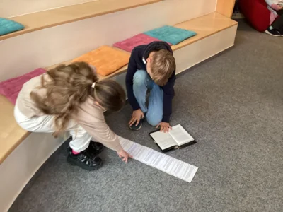 Foto des Albums: Bookcasting mit Schülern der Klassenstufe 5
