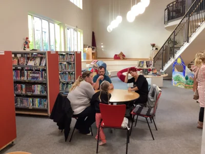 Foto des Albums: Bookcasting mit Schülern der Klassenstufe 5