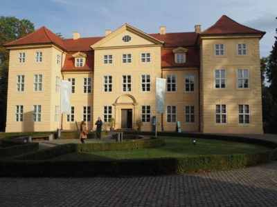 Das Schloss Mirow, etwa 1709 als Witwensitz f&uuml;r Herzogin Christiane Aemilie Anthonie von Mecklenburg-Strelitz errichtet 