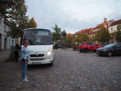 Ein letzter Stopp: unser Busfahrer wei&szlig; wo! 