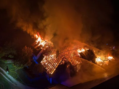 Foto des Albums: EINSATZ Brand Heuhof, Heidenheim