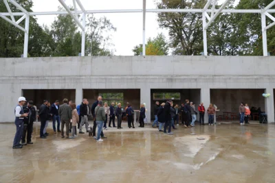 Foto des Albums: Bilder vom Richtfest der neuen Sporthalle für die Oberschule Falkensee