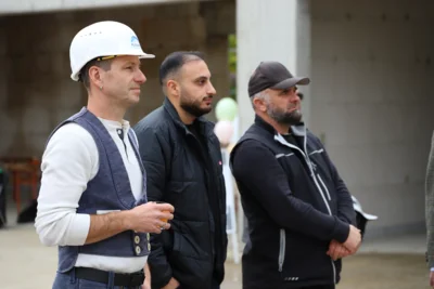 Foto des Albums: Bilder vom Richtfest der neuen Sporthalle für die Oberschule Falkensee
