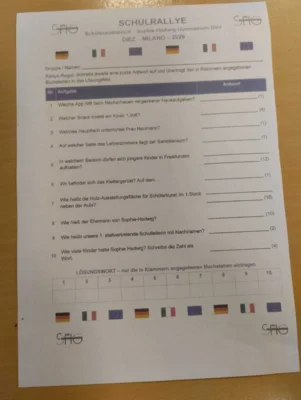 Tag 2 - Der erste Schultag 