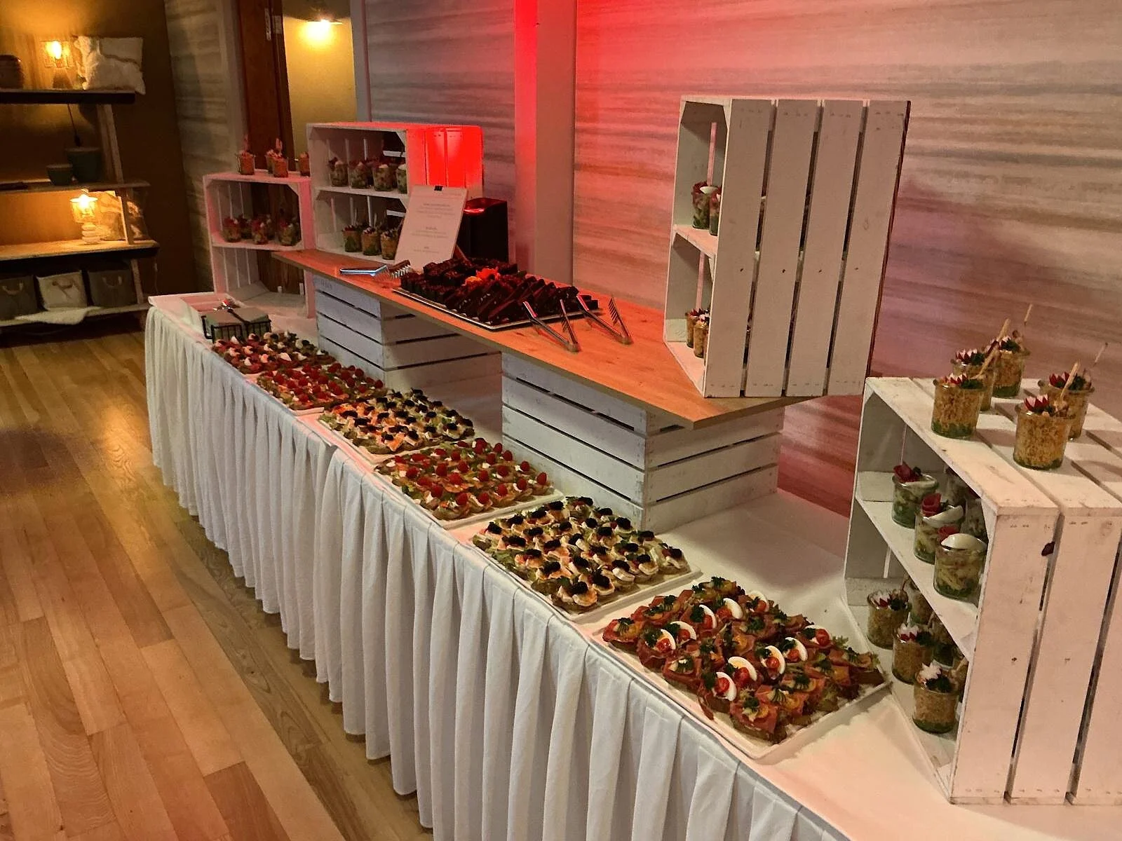 Bild: Buffet für die Sportlerehrung