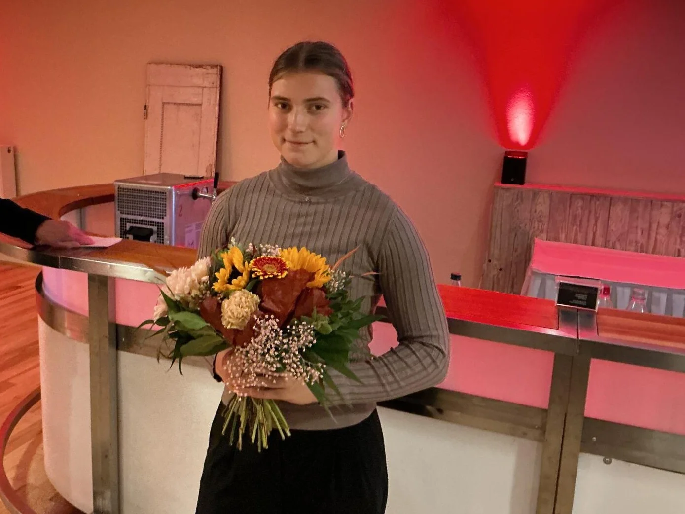 Bild: Maja Meerbach (2. Platz bei der DJM, je 4. Platz bei der JEM und JWM im 4x)