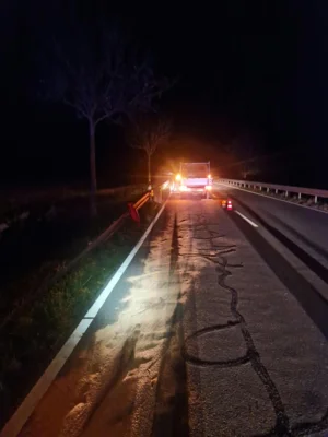 Foto des Albums: 20261020 H1 Ölspur B 80 Neuer Graben