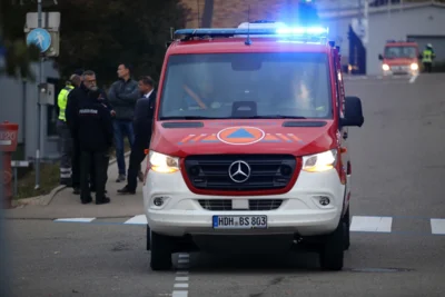 CBRN-Erkunder des Gefahrgutzugs  (Bild vergr&ouml;&szlig;ern)