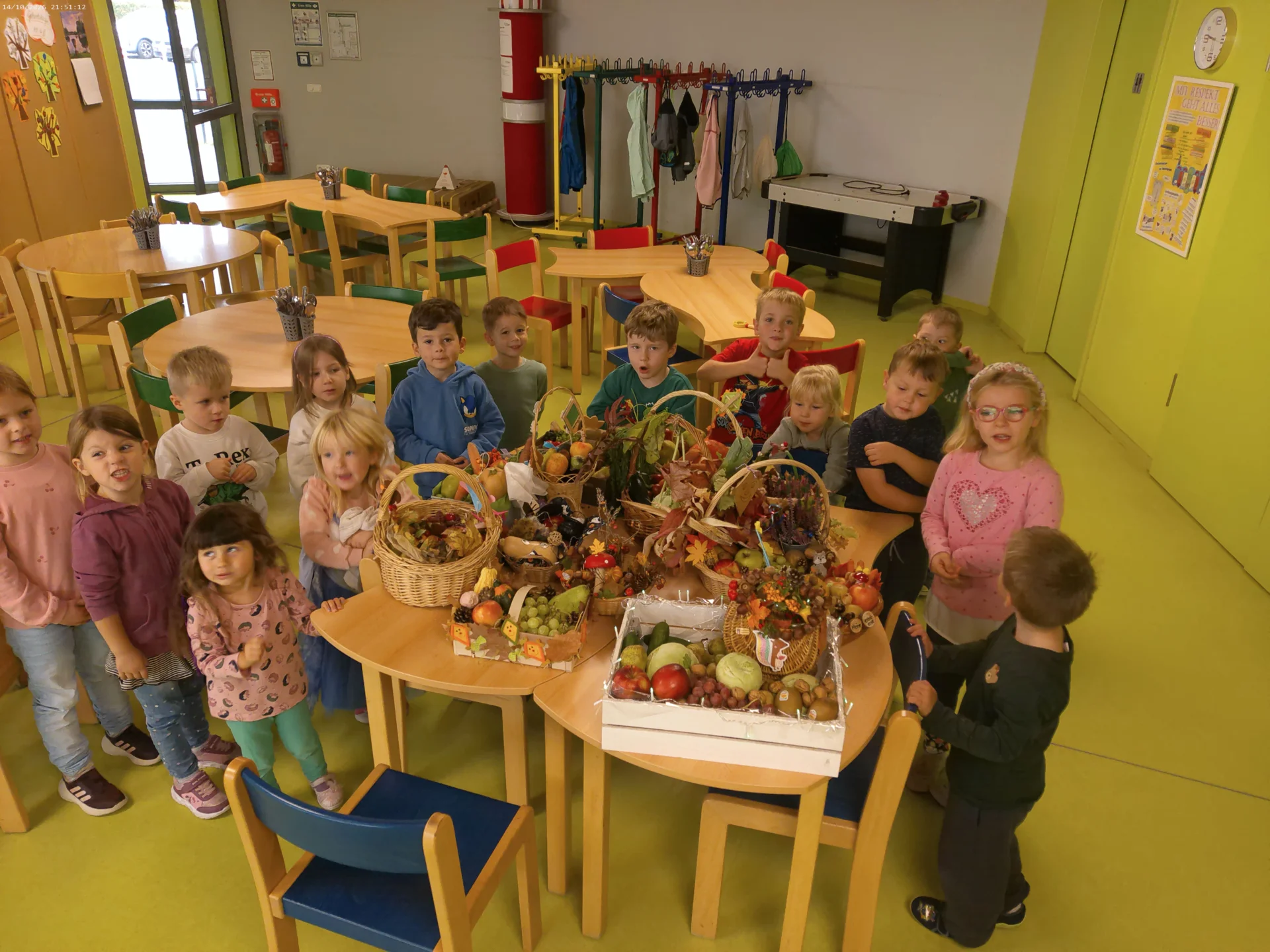 Bild: Im Rondell wird alles sortiert.