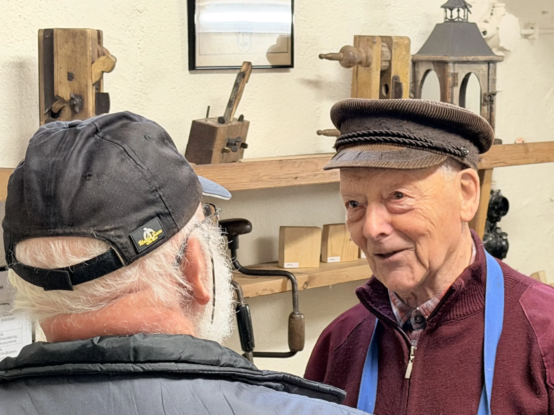 Bild: Herr Strehlau (Stellmacher aus Nahmitz)