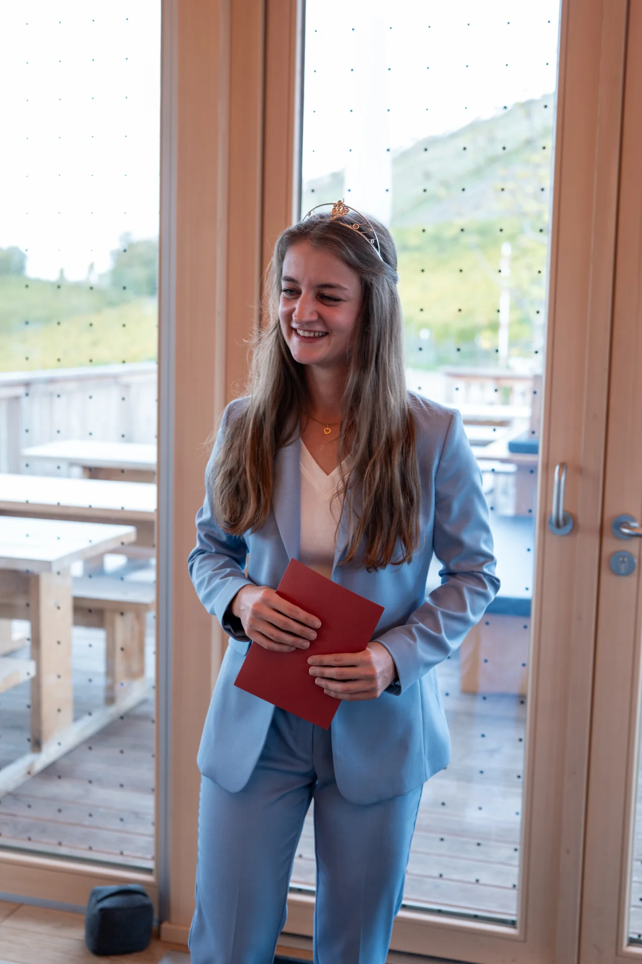 Bild: Weinkönigin Natalie Schäfter