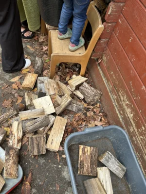 Holzlieferung 
