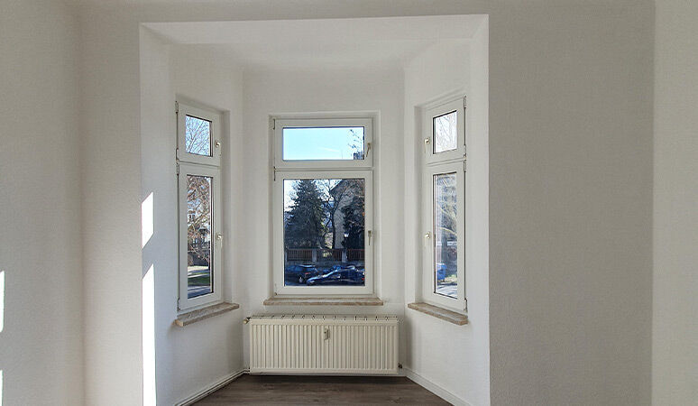 Renoviertes Fenster
