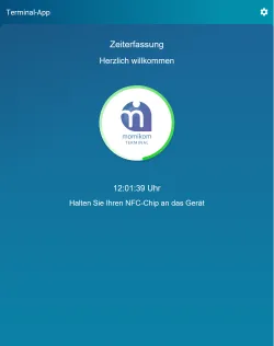 Terminal Zeiterfassung