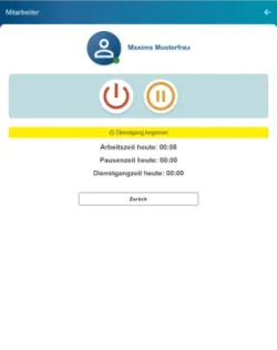 Dienstgang Tablet