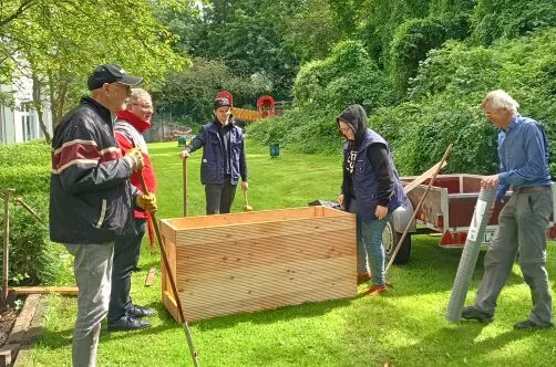 Gartenarbeit