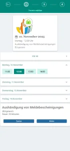 Buchungswebseite