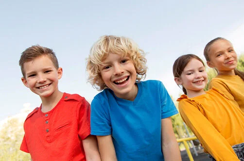 Kinder froehlich