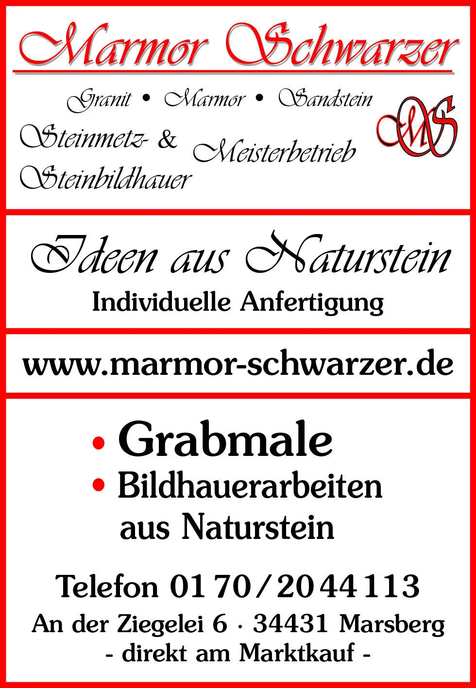 Marmor Schwarzer