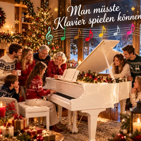 Familiengl&uuml;ck mit Musik