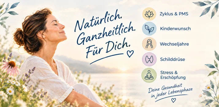 Frau in Wiese