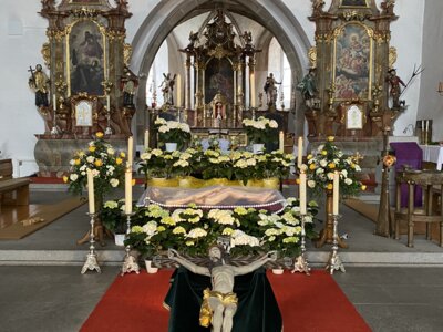 Hl. Grab Pfarrei Miltach (Bild vergrößern)