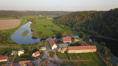 Kloster Buch (Luftaufnahme: M. Unger)
