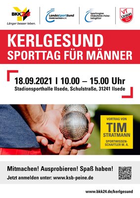 KERLGESUND-Männersporttag am 18.09.2021 in Ilsede