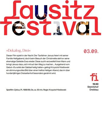 Plakat Lausitz Festival Steinitzhof