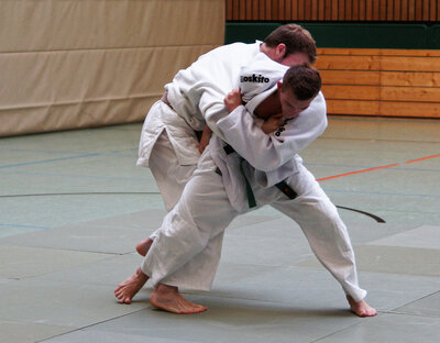 Die körperliche Auseinandersetzung beim Judo formt Körper und Geist