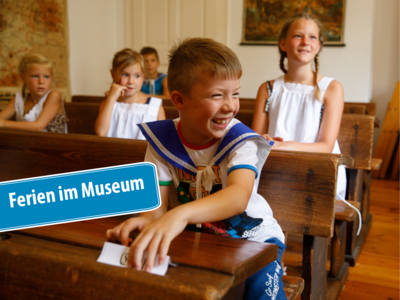 Ferien im Museum, Schule, Foto Krufczik (Bild vergrößern)