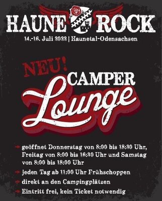 Haune Rock mit Camper Lounge