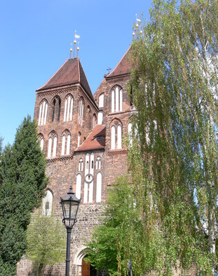 St. Nikolai Kirche in Luckau, Foto: Andreas Praefcke